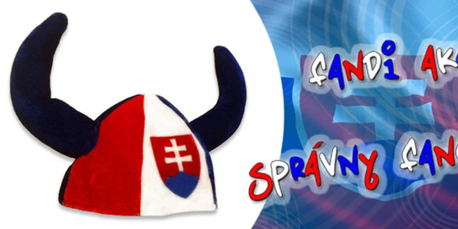 Rohatá čiapka alebo klobúčik v národných farbách