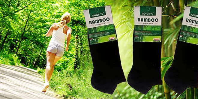 Členkové bambusové ponožky