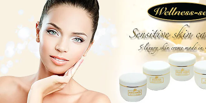 Balíček luxusných krémov na tvár