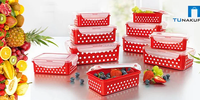 20-dielna sada misiek na potraviny