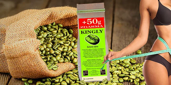 Zelená káva na podporu chudnutia