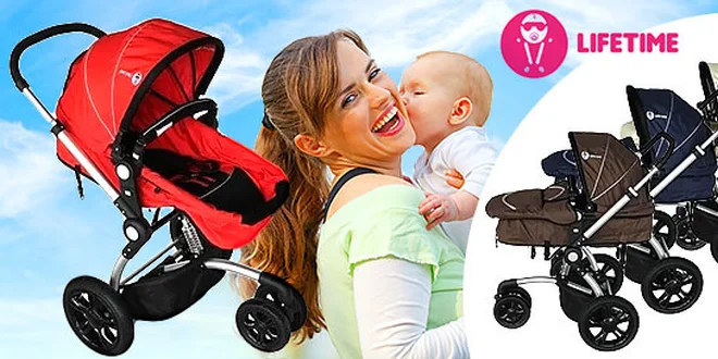 Všestranné a komfortné detské kočíky