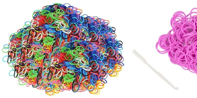 Maxi sada gumičiek na náramky LOOM Bands!
