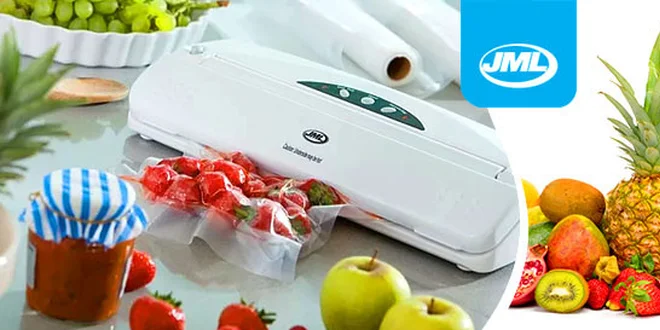 Vákuovací systém ktorý pomáha udržať vaše potraviny čerstvé