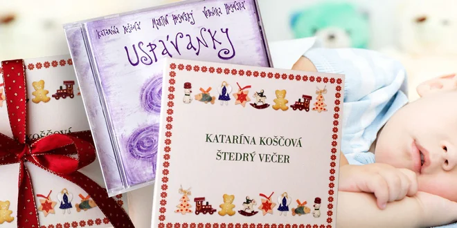 Albumy Uspávanky a Štedrý večer od K. Koščovej