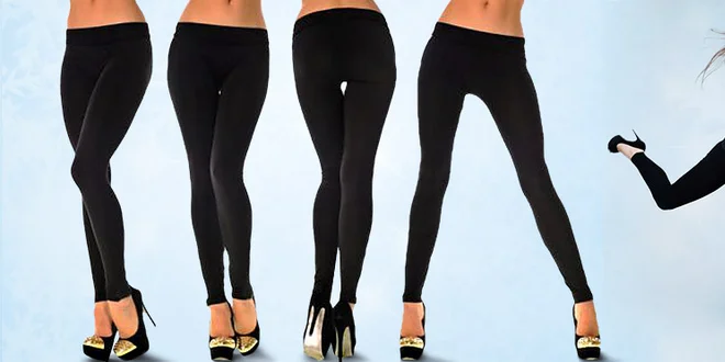 Zoštíhľujúce termo alebo jarné legíny - 3 ks