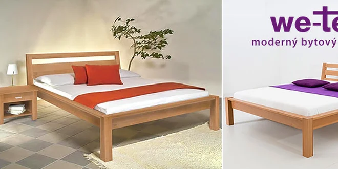 Masívne drevené postele