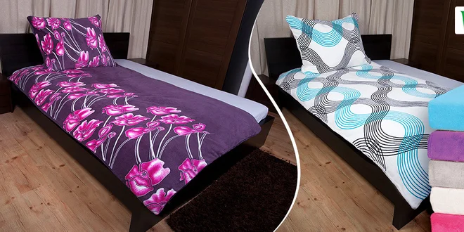 Pohodlné obliečky a prestieradlá z mikroplyšu