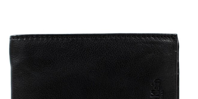 Pánská černá peněženka z kůže Calvin Klein