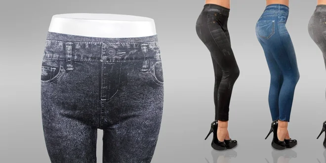 Jegginy so zoštíhľujúcim efektom,3 farby na výber