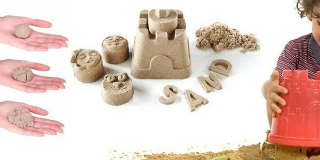 Zázračný modelovateľný piesok