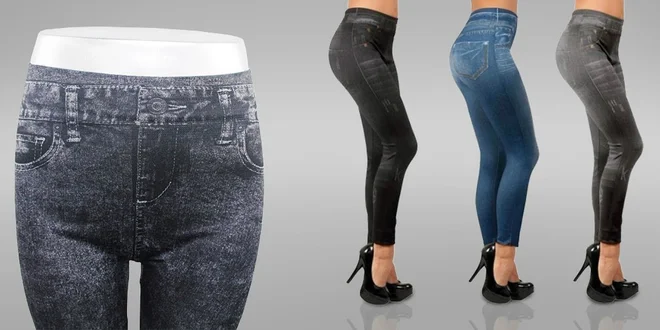 Jegginy so zoštíhľujúcim efektom, na výber z 3 farieb a 2 veľkostí