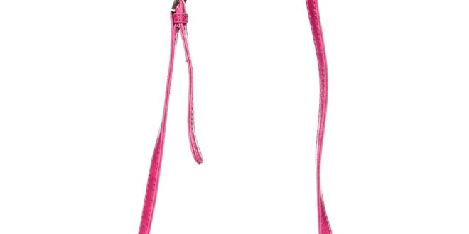 Dámská růžová kabelka Guess s ozdobným prošíváním