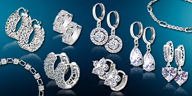 Luxusné náušnice a náramky LaDiamantina