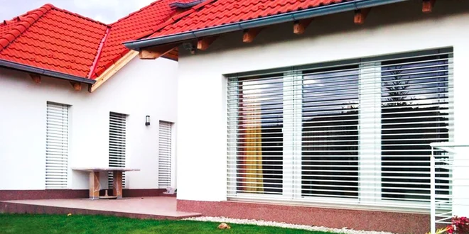 Vonkajšie hliníkové žalúzie