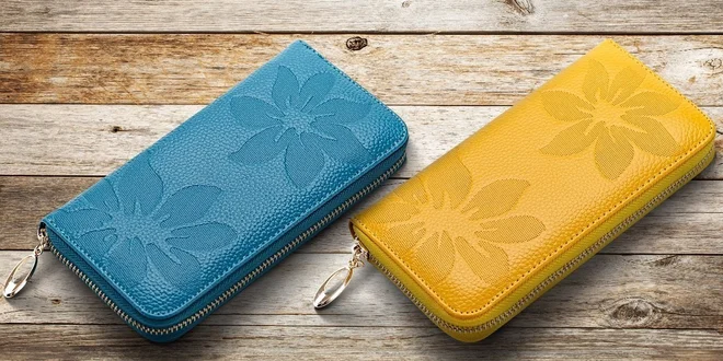 Elegantné dámske peňaženky z pravej kože