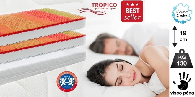 Matrace Tropico Visco Baron - bestseller!