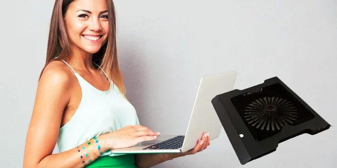 Najsilnejšia chladiaca LED podložka pod notebook