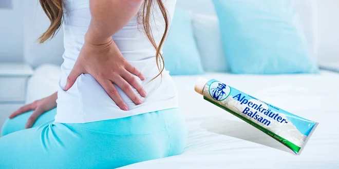 Alpský balzam alebo emulzia proti bolesti
