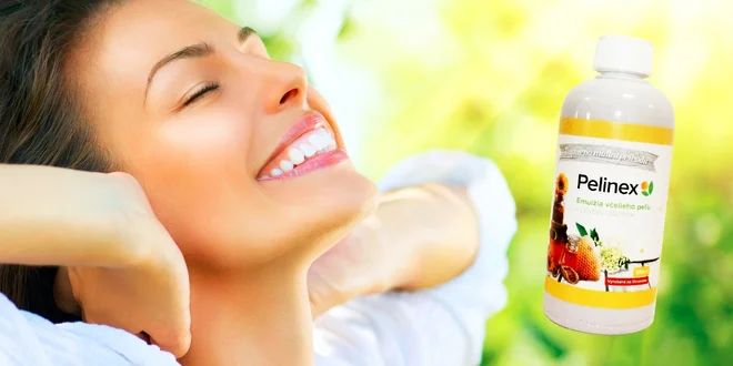 Sirup Pelinex - emulzia včelieho peľu