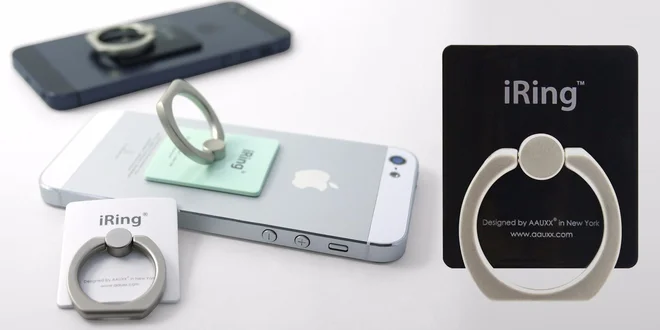 iRing geniálny prstienok proti pádom telefónu