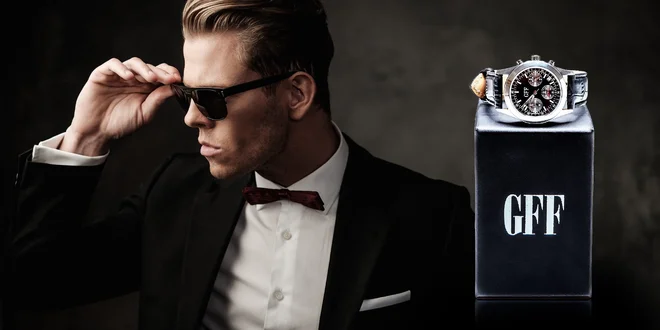 Vkusné pánske hodinky