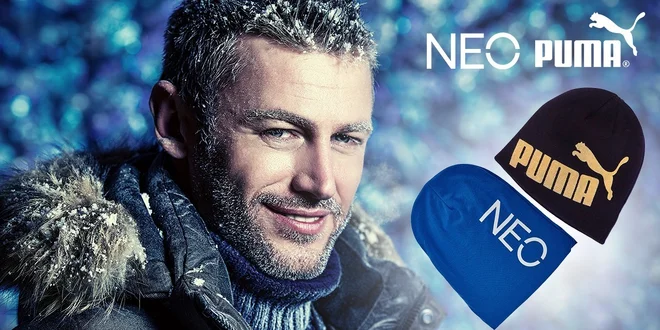 Zimné čiapky Adidas a Puma