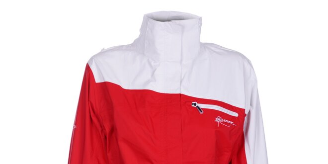 Dámská červeno-bílá bunda Loap