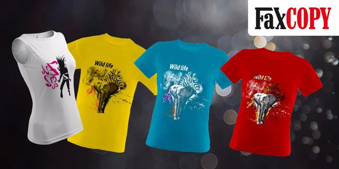 Vaše originálne tričko od FaxCOPY