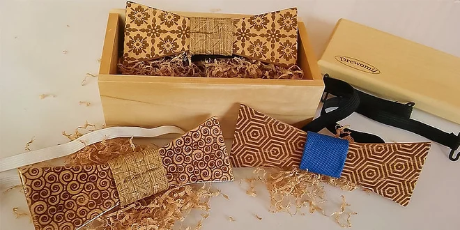 Trendy drevené motýliky - aj pre deti!