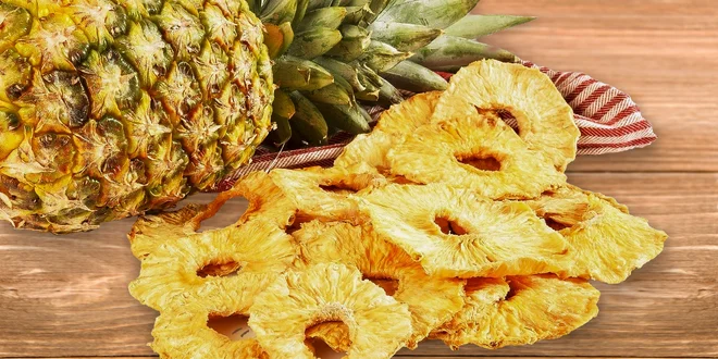 Sušený ananás bez pridaného cukru