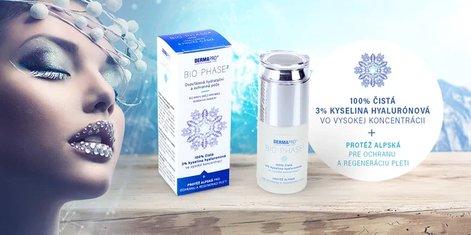 Kyselina hyaluronová v najvyššej koncentrácii 3 % s Plesnivcom alpínskym, 30 ml