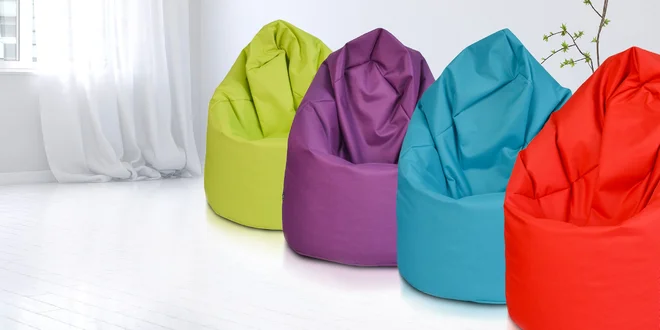 Sedací vak do interiéru aj exteriéru