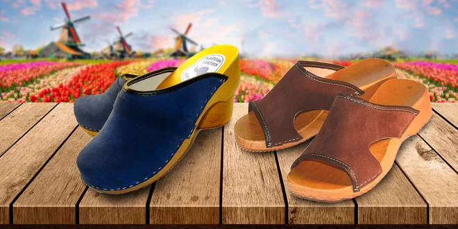 Módne dreváky z brúsenej kože - 2 modely