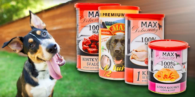 Konzervy pre vášho psíka - 100 % mäsa