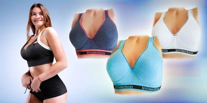 Športová podprsenka s výstužou Intimidao