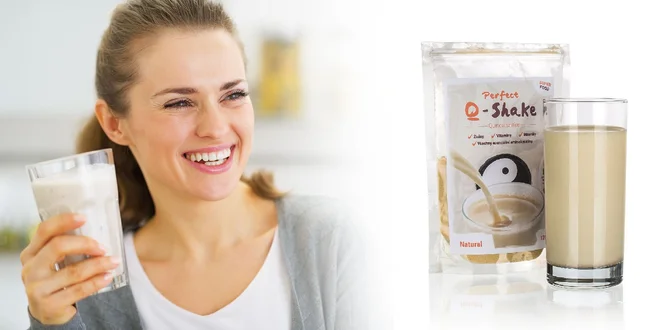 Výživný nápoj plný proteínov, vlákniny a minerálov