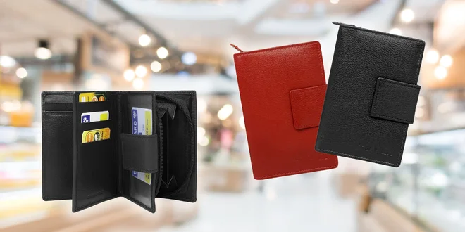 Dámska kožená peňaženka 4U Cavaldi v darčekovom balení