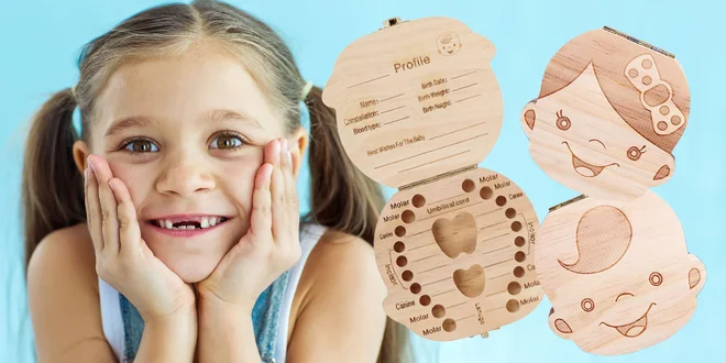 Krabička na mliečne zúbky