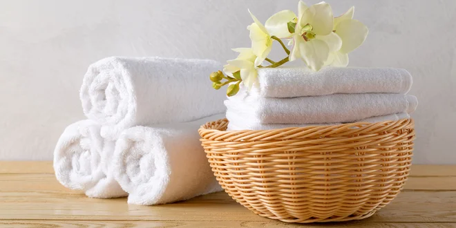 Mäkké uteráky a osušky Calypso v bielej farbe