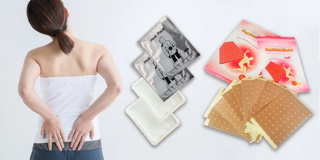 Hrejivé kapsaicínové a uhlíkové náplasti