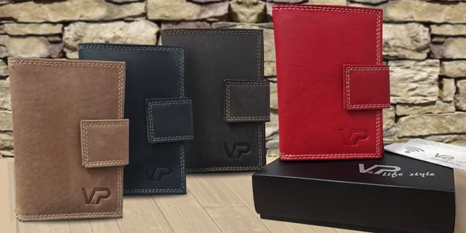 Dámske kožené peňaženky a obal na karty