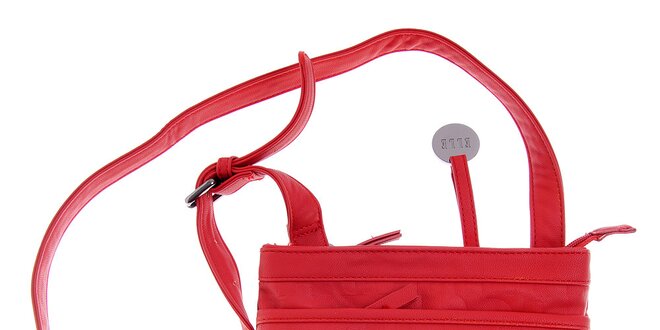Dámská červená mini kabelka Elle