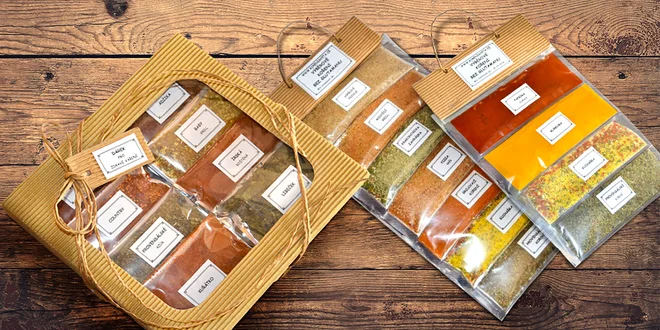 Balíčky a darčekové kazety vynikajúceho korenia