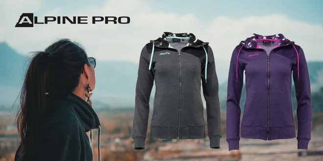 Dámska mikina Alpine Pro REMINA