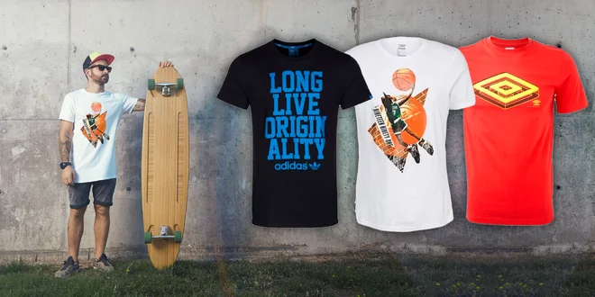 Pánske tričká Adidas, Reebok a Umbro