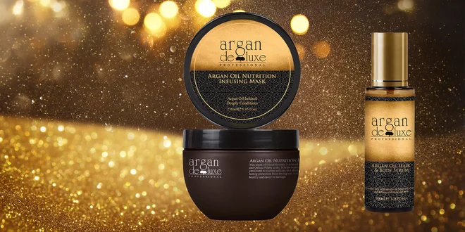 Arganová starostlivosť o vlasy a pleť Argan de Luxe