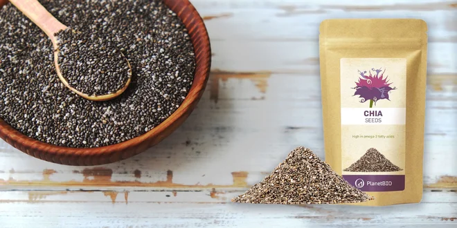 BIO Chia semienka (200 gramov)