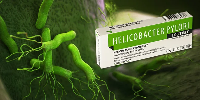 Domáci test na Helikobaktera aj s poštovným