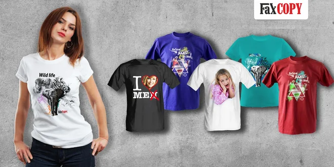 Vaše originálne tričko od FaxCOPY
